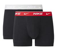 Nike 0000KE1085-M18 Trunk 2PK Boxer Uomo Blck w.Uni. Red/lt gr. Heather WB XS