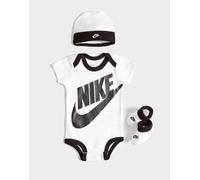 Nike 3 Piece Futura Set Bebè, Bianco 6-12M