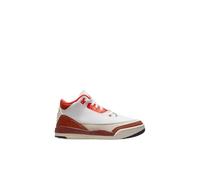 Nike 3 Retro Se PS, Scarpe da Ginnastica, White Black Mars Stone Team Orange, 30 EU