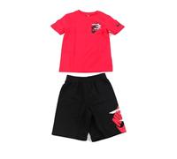 NIKE 3Brand Completo T-Shirt e Shorts da Ragazzi Icon Duo Rosso Taglia S (128-137 CM) Codice 9Q0616-U10