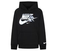 Nike 3Brand Felpa da Ragazzi con Cappuccio Big Mashup Nera Taglia S (128-137 CM) Codice 9Q0870-023 Nero