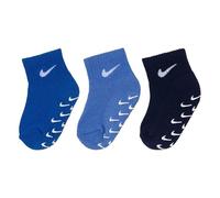 Nike 3pk Gripper Qtr Calzini Unisex - Bambini e Ragazzi (Pacco da 1)