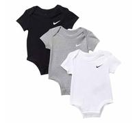 Nike Sportswear Tutina / body per bambino grigio sfumato / nero / bianco, Taglia 68-74