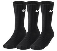 Nike 3PPK Value Cotton Crew (3 pairs) - calzini sportivi 3 paia - uomo L (42-46 EUR) Black/White unisex