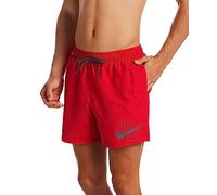 Nike Swim Logo Lap 5´´ Swimming Shorts Rosso L Uomo
