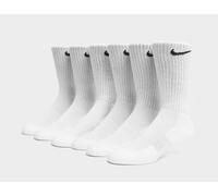 Nike Calze Uomo Everyday Cushion Crew – 6 paia, Bianco (White/Black 100), 43/46 (Large)