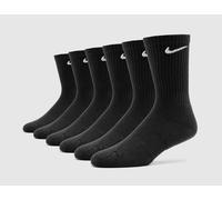 Nike U NK EVERYDAY CUSH CREW 6PR-BD Calze S Nero