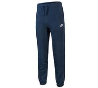 Nike 804406 - Pantaloni lunghi da uomo per allenamento, Blu Ossidiana/Bianco, M