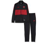 Nike A.S. Roma Strike, Tuta Unisex Bambini, Black/Black/Team Crimson/Team Crimson, M