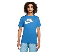 Nike Abbigliamento Sportivo Maglietta a Maniche Corte, Dk Marina Blue/White, S Uomo