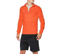 Nike Academy 19 Essential Track Jacket, Felpa Uomo, Cremisi Brillante/Bianco/Bianco, S