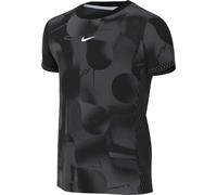 Nike Academy+ Dri-Fit HJ3723-010 - Maglia a Maniche Corte per Bambini più Grandi, Colore: Grigio Scuro/Nero/Antracite/Pale Ivory