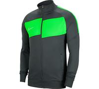 Nike Academy PRO Knit Jacket, Giacca da Tuta Bambini, Antracite/Verde Strike/Bianco, S