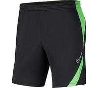 Nike Academy PRO Knit - Pantaloncini da Bambino, Unisex - Bambini, Corto, BV6946-068, Antracite/Verde Strike/Bianco., 10-12 Anni