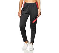Nike Academy PRO Knit - Pantaloni Sportivi da Donna, Donna, Pantaloni da Ginnastica, BV6934-067, Antracite/Bright Crimson/White, XL