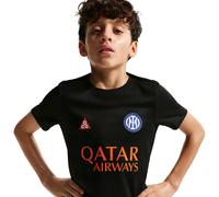 Nike Academy Pro Maglia Maniche Corte Pre-Match Blu Arancio Bambino L