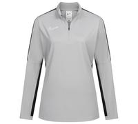 Nike Academy Training Top Donna Calcio Felpa Pullover Grigio Nero Nuovo