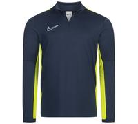 Nike Academy Training Top Uomo Calcio Felpa Pullover Blu Giallo Nuovo