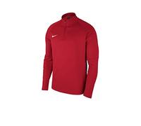Nike Academy18 Drill, T-Shirt A Manica Lunga Unisex Bambini, Rossa (University Red/Gym Red/(White), XL
