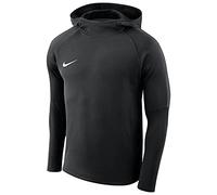 Nike Academy18 Hoodie, Felpa Bambino, Nero (Black/Anthracite/Anthracite/White), XS
