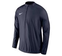 Nike Academy18 Shield Drill Top, T-Shirt A Manica Lunga Bambino, Obsidian/Obsidian/(White), L