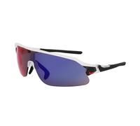 Nike, ,Accessories ,unisex ,Bianco ,ONE SIZE Occhiali da Sole Shield E Lenti a Specchio Multicolor