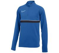 Nike Acd21 Dril Top a Maniche Lunghe Unisex per Bambini, Unisex - Bambini, CW6112-463, Blu/Bianco/Ossidiana/Bianco, M