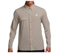 Nike - ACG Aireez Button L/S - Giacca da corsa S grigio