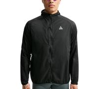 Nike ACG - Giacca leggera e comprimibile - M Nike ACG UV Aireez Jkt Black Black Summit White per Uomo in Pelle - Taglia L - Nero