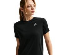 Nike Acg Dri-fit Short-sleeve Trail Running Top Donna - Magliette Nero - Taglia 42 - Jersey di cotone Black 42