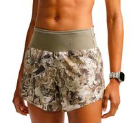 Nike ACG - Pantaloncini da trail leggeri e traspiranti - W Nike ACG Trail DF MrIn 4In Short Aop Sequoia Summit White per Donne in Pelle - Taglia XS - Kaki