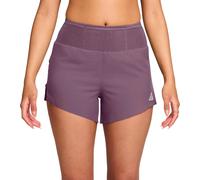 Nike ACG - Pantaloncini stretch e traspiranti - W Nike ACG Trail Df 4In Short Violet Dust Tattoo Summit White per Donne in Pelle - Taglia XS - Viola
