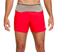 Nike ACG - Short leggero e traspirante - M Nike ACG Dri-Fit ADV Second Sunrise 5In Short Lt Crimson Summit White per Uomo in Pelle - Taglia S - rosso