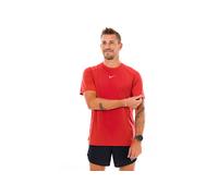 Nike Running - T-shirt leggero e traspirante - M Nike AF Stride SS Top Tough Red Bright Crimson Reflective Silver per Uomo - Taglia M - rosso