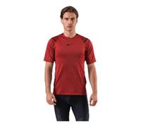 Nike Aeroadpt Top SS NPC Pantaloni Pantaloni da Uomini, Uomo, Dune Red/Dune Red/Black, S