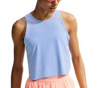 Nike AeroSwift crop Canotte e Top L Azzurro