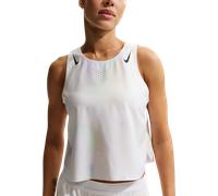 Nike AeroSwift crop Canotte e Top L Bianco