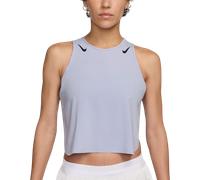 Nike AeroSwift crop Canotte e Top S Grigio