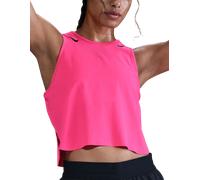 Nike AeroSwift crop Canotte e Top XS Rosa