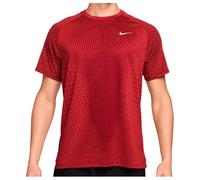 Nike Running - T-shirt leggero e traspirante - M Nike AF Stride SS Top Tough Red Bright Crimson Reflective Silver per Uomo - Taglia M - rosso