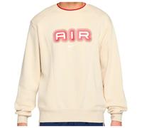 Nike - Air Crew Fleece - Maglione S bianco/beige