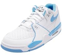 NIKE Air Flight '89 Low, Sneaker Uomo, White University Blue Black, 46 EU