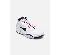 Nike Air Flight Lite Mid, Sneaker Uomo, White/Midnight Navy-University Red, 42 EU
