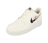 Nike Air Force 1 07 FJ4226 - Scarpe da Ginnastica da Uomo (UK 6, US 7, EU 40, White Midnight Navy 100)
