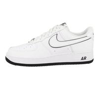 Nike Air Force 1 '07 Lv8 Scarpa da uomo sintetica, misura 44, Bianco nero, 44 EU