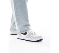 Nike Sportswear Sneaker bassa 'AIR FORCE 1' grigio chiaro / nero / bianco Uomo Nike Sportswear 44