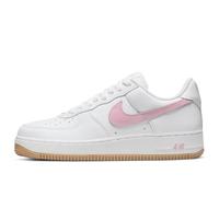 Nike Air Force 1 Low, Scarpe con Lacci Uomo, White/Pink/Yellow, 43 EU