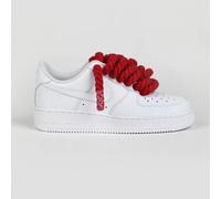 Nike Air Force 1 Rope Laces Custom Red Grigi