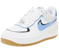 NIKE Air Force 1 Shadow, Sneaker Donna, White Royal Pulse Black Photon Dust, 38 EU