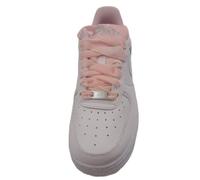 NIKE Air Force 1 Sneaker Donna HV4403 601,Bianco Rosa (Pink Foam/White-Grey Fog),Sistema Air per Ammortizzazione (Bianco Rosa, Sistema Taglie Calzature EU, Adulto, Donna, Numero, Media, 37.5)